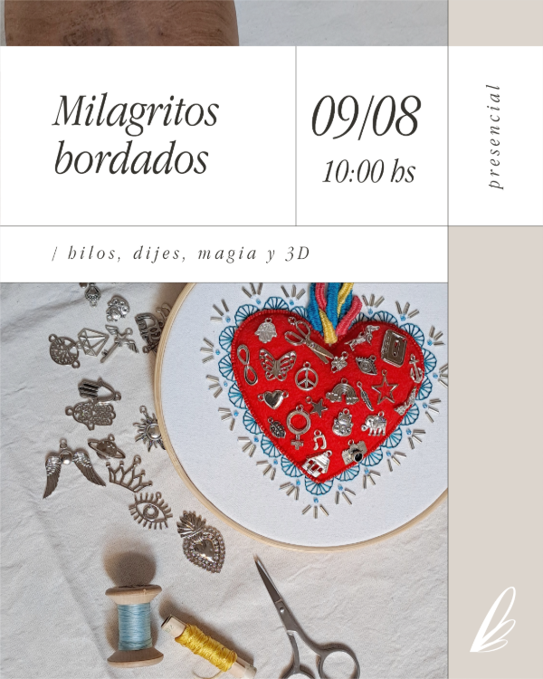 Producto - Workshop de Milagritos Bordados