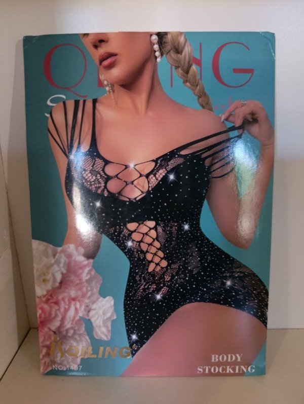 Producto - Body de Red con Strass N1497 - 1