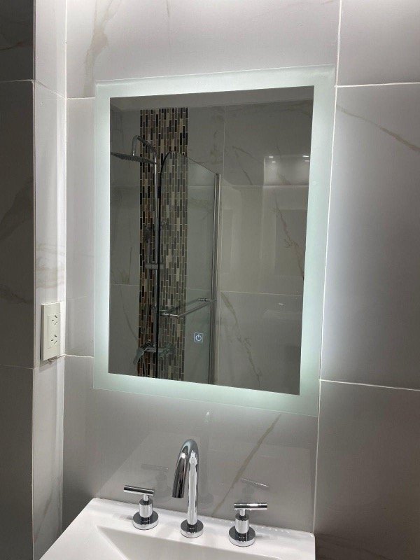 Producto - Espejo luz led y touch 80x60
