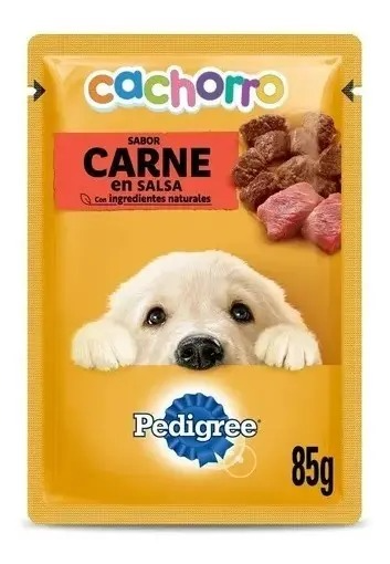 Producto - PEDIGREE POUCH CACHORRO 12u x 85g