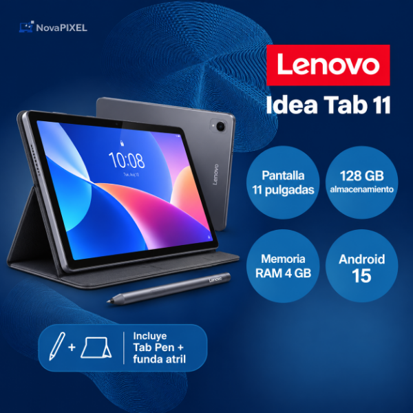 Producto - Tablet Lenovo Idea Tab 11 128gb Con Tab Pen Y Funda Atril - 0