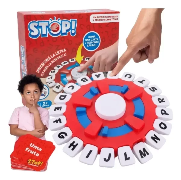 Producto - JUEGO DE MESA BASTA STOP - PIENSA RAPIDO