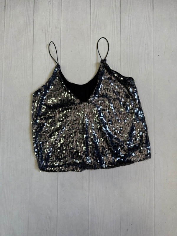 Producto - [5632 1] Blusa reversible lentejuela ''Ibiza Silver''