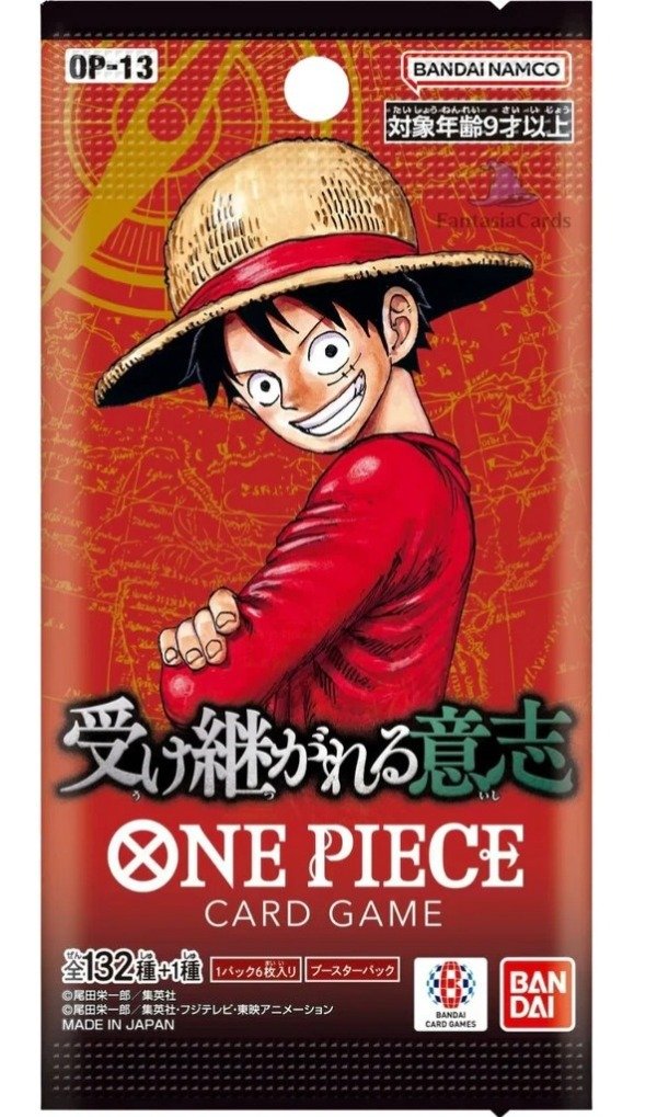 Producto - Carta Tcg One piece  Carrying On His Will (Japones) OP-13