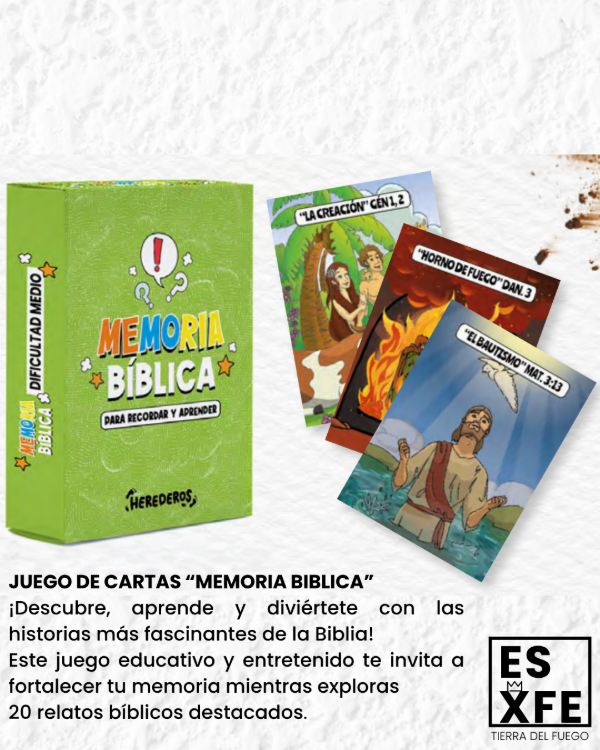Producto - Juego de cartas "Memoria Bíblica"