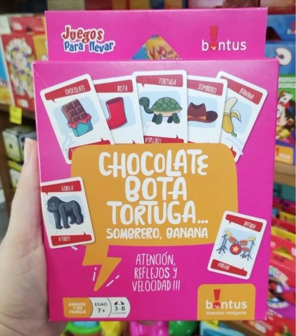 Producto - Juego de cartas CHOCOLATE BOTA TORTUGA...