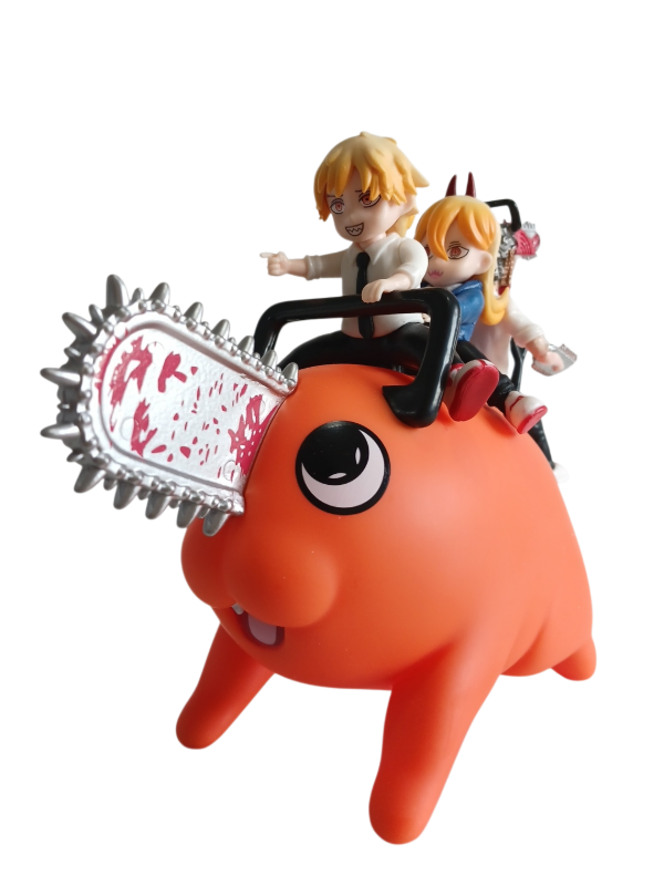 Producto - Figura Pochita Chainsaw Man Motosierra Premium Importada - 0