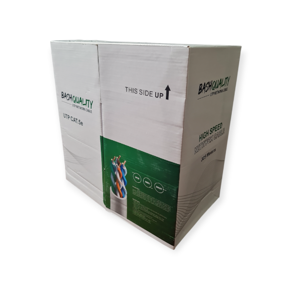 Producto - Bobina Cable Utp Cat 5e 305 Mts 4 Pares Bash Quality Exterior