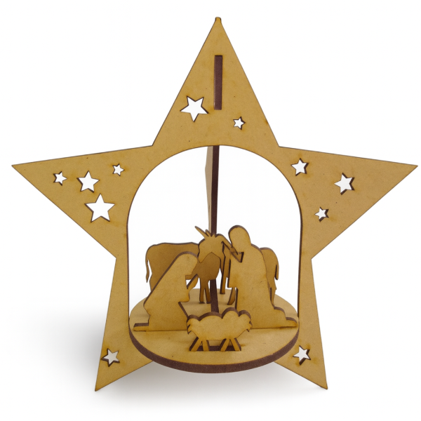 Producto - Pesebre estrella 16x10