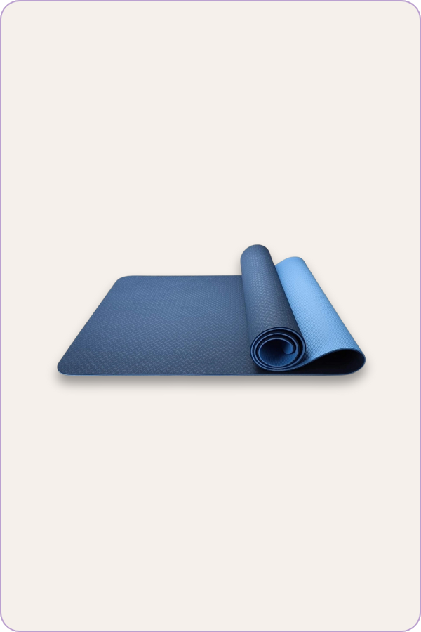 Producto - MAT DE YOGA TPE BICOLOR - 6MM + BOLSO DE REGALO