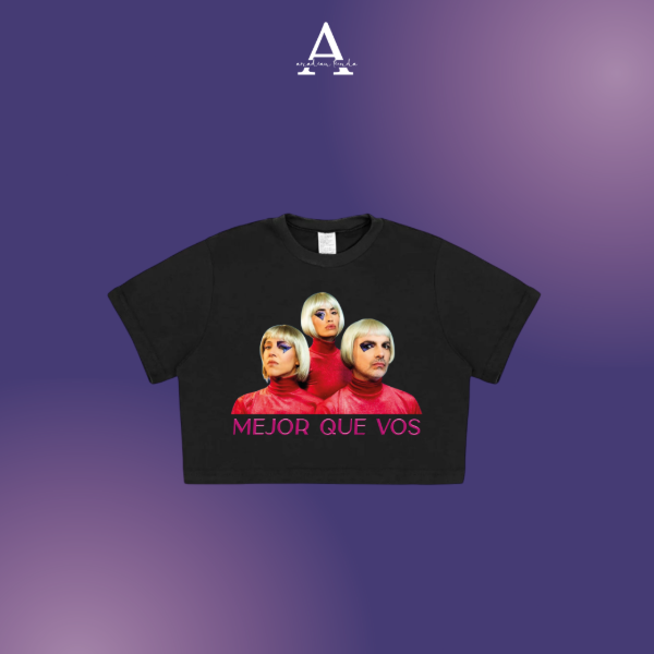 Producto - Baby tee Mejor que vos