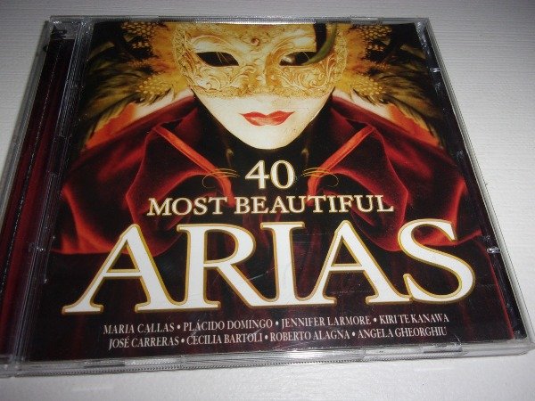 Producto - 2 CD 40 MOST BEAUTIFUL ARIAS EUROPEO 34E CALLAS CARRERAS