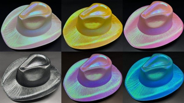 Producto - Sombrero Vaquero Iridiscentes