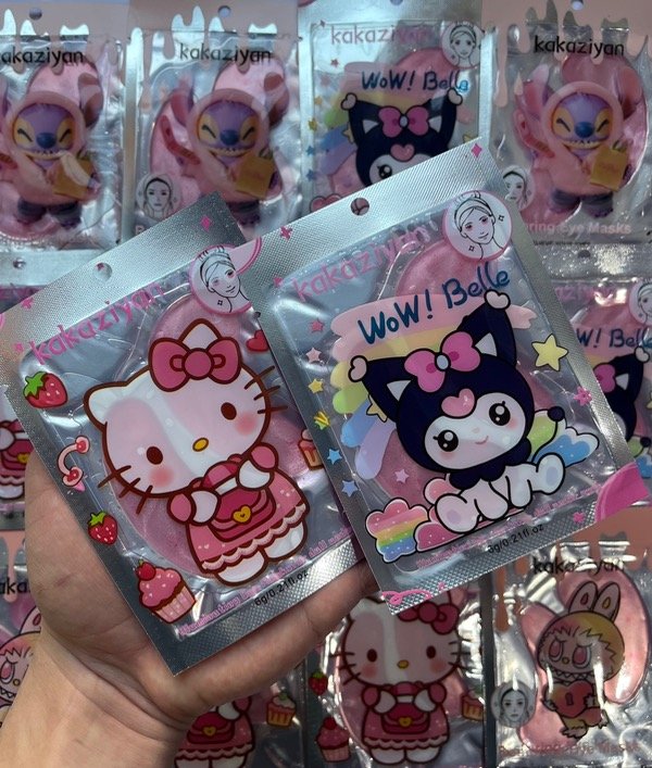 Producto - Colágeno para Ojeras Hello Kitty Kuromi x10 unidades