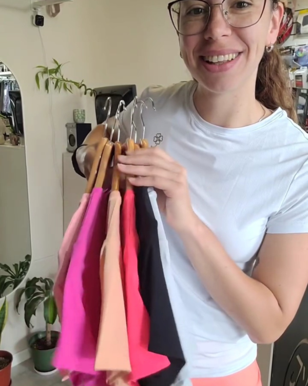 Producto - Remera deportiva I RUN microcalada