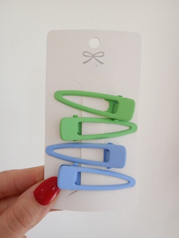 Producto - Set Hebillas x4 Lyra Verde