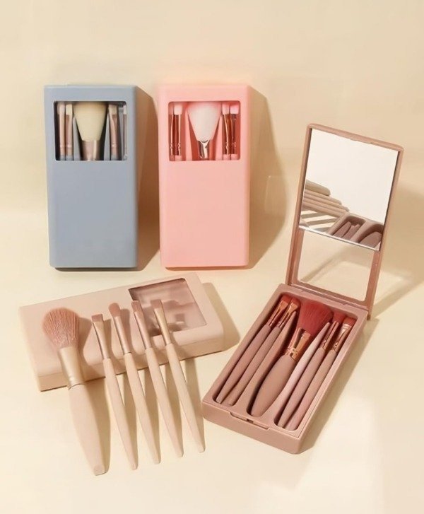 Producto - Brocha x 5 con estuche+ espejo