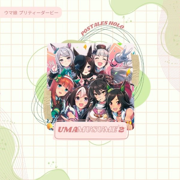 Producto - Umamusume Pretty Derby 2 // Postales holográficas - 0