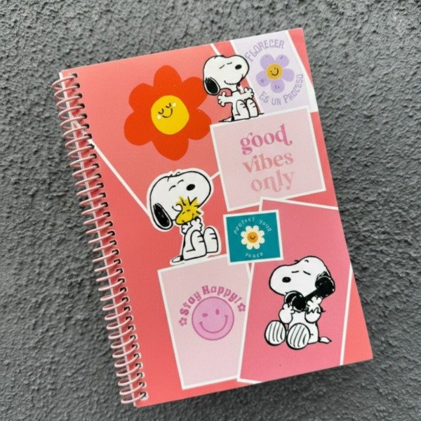 Producto - Cuaderno Perro Snoopy A5