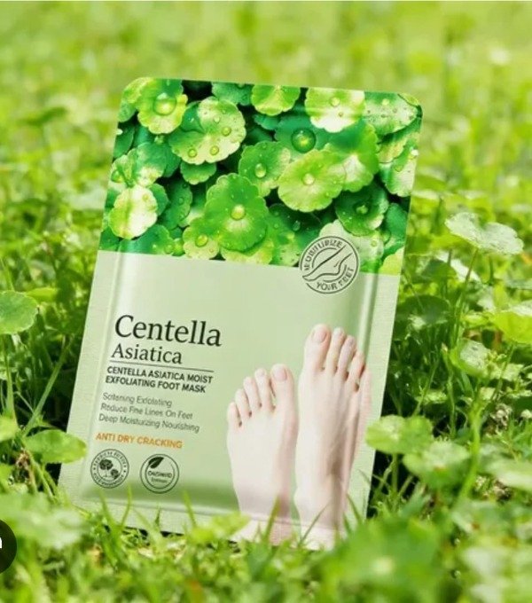 Producto - Mascarilla Exfoliante para Pies Bioaqua Centella Asiática 40g
