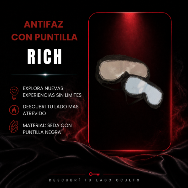 Producto - RICH - Antifaz con puntilla