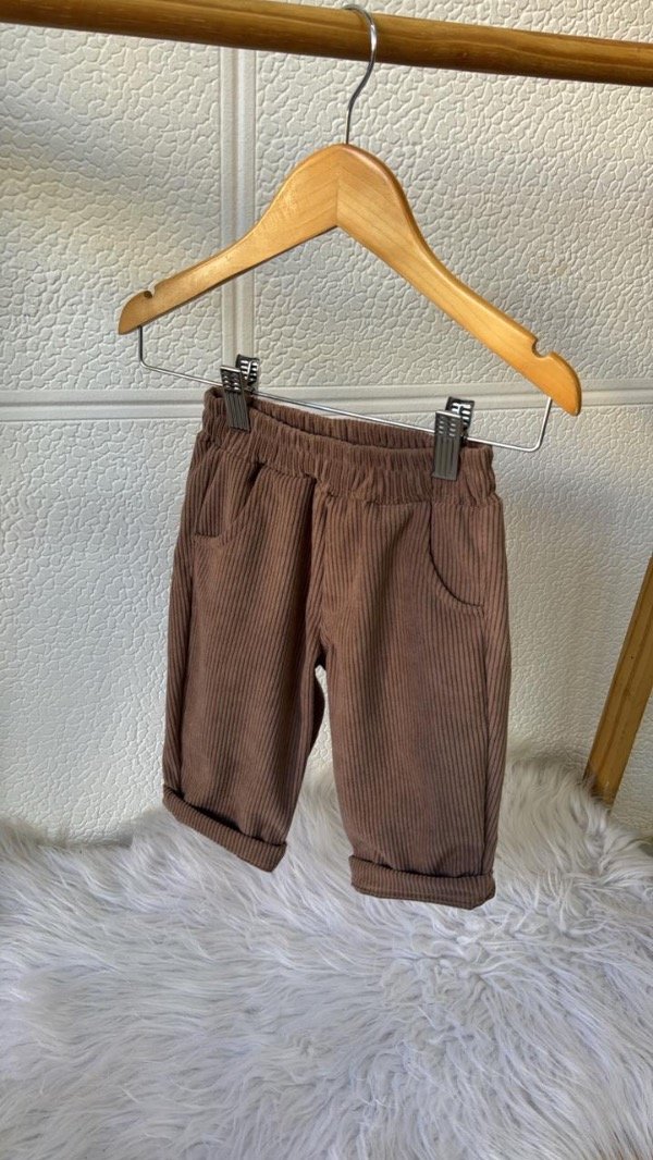 Pantalón de corderoy unisex talles hasta 4 años — imagen 2