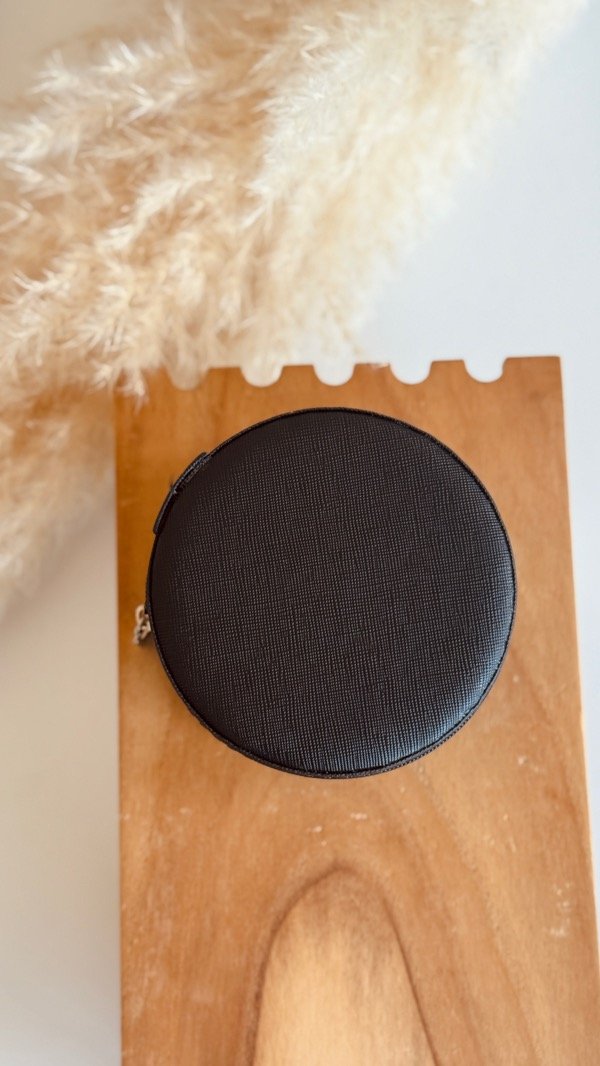 Producto - Alhajero circular negro