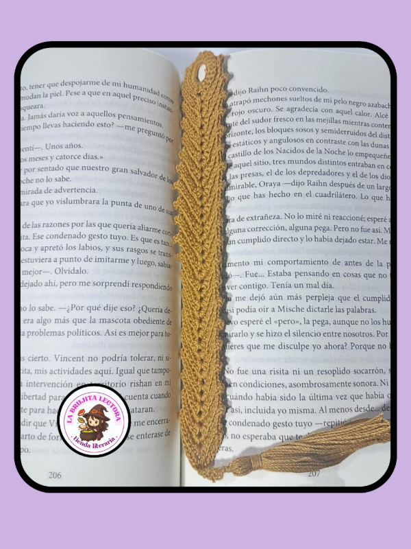 Producto - Marcapágina tejido 3