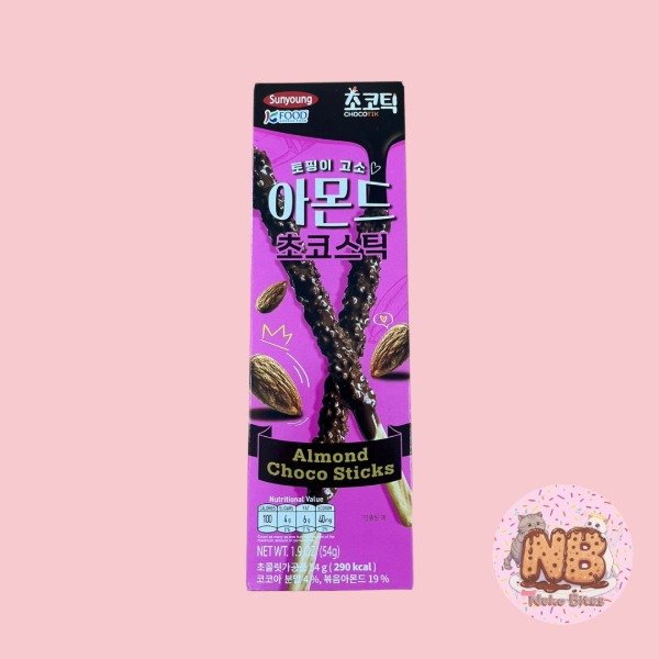Producto - Stick Coreano Sabor Chocolate con Almendra