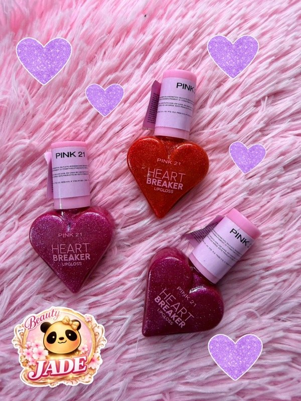 Producto - Gloss heart breaker - Pink 21