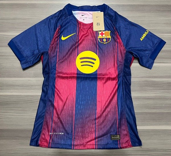 Producto - BARCELONA TITULAR VERSION JUGADOR TALLE(S)