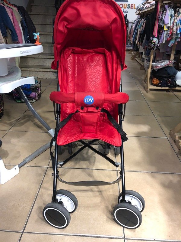 Producto - Cochecito paragüita rojo LPY - 4