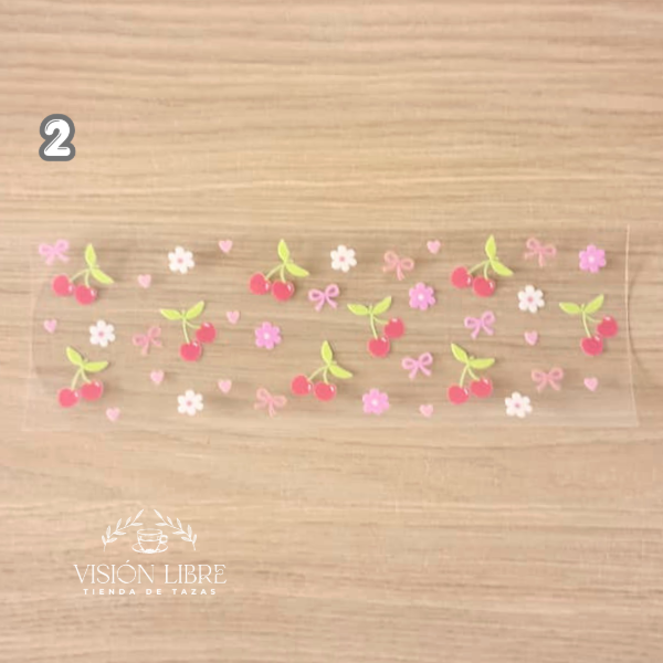 Producto - Stickers Frutas 8x23cm - 3