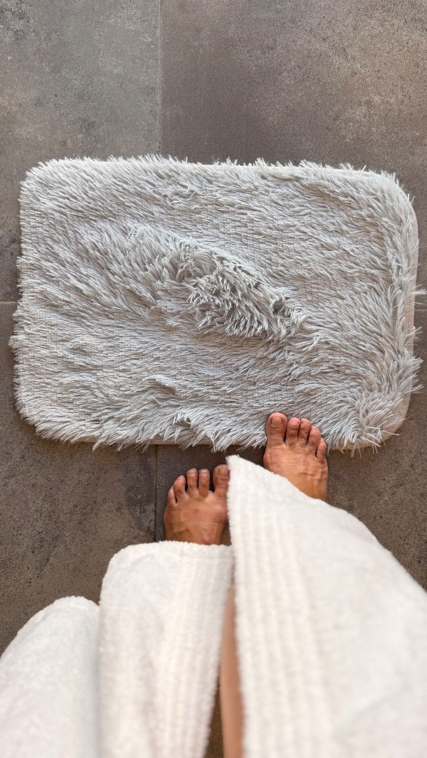 Producto - ALFOMBRA BAÑO GRIS STONE