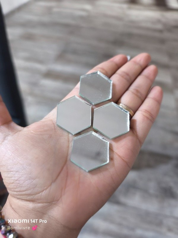 Producto - Espejo hexágonos chicos