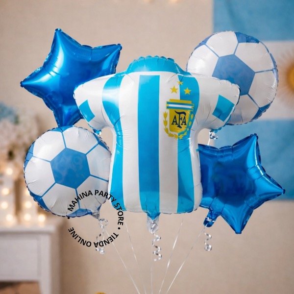 Producto - Set globos Argentina x 5