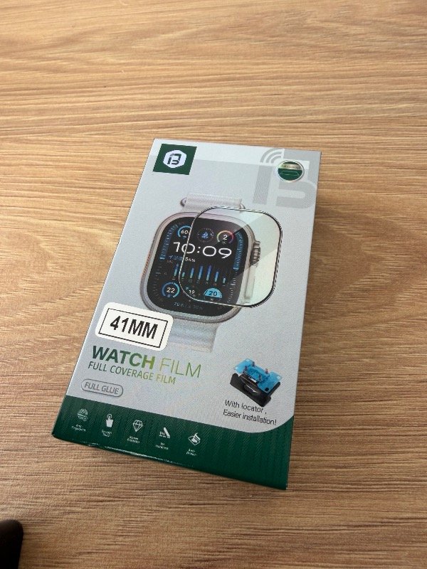 Producto - Film protector curvo con aplicador para Apple Watch 41mm