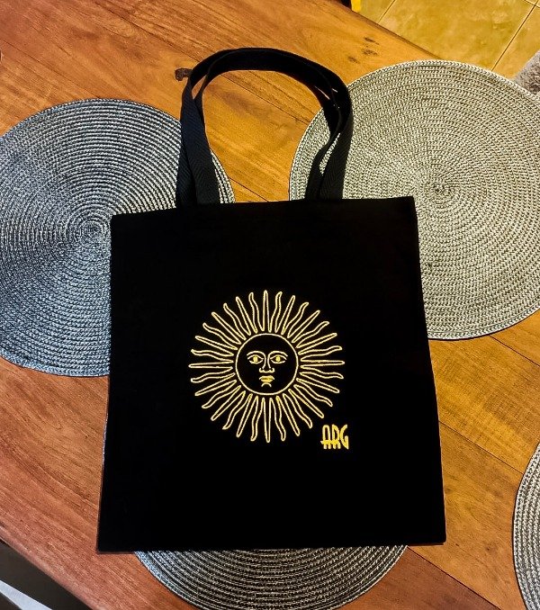 Producto - Totebag Gabardina Sol Argentino