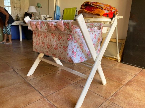 Producto - MOISES CATRE PARA BEBE MADERA LAQUEADA 90x60 #10463