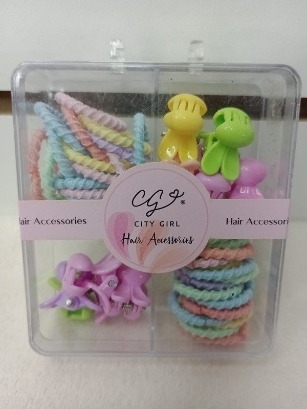 Producto - Colitas y hebillas City Girls
