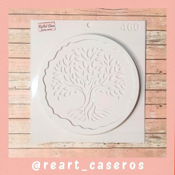 Producto - F460 Molde Plato Árbol de la Vida
