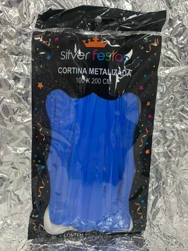 Producto - Cortina neón azul