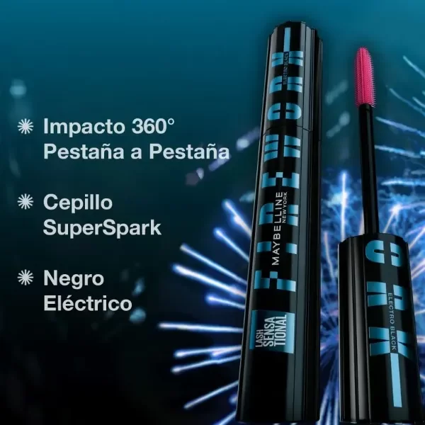 Producto - Mascara de Pestañas Maybelline Lash Sensational Firework Electro Black - 1