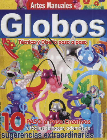 Producto - Tecnica y Diseño de Globos Paso a Paso