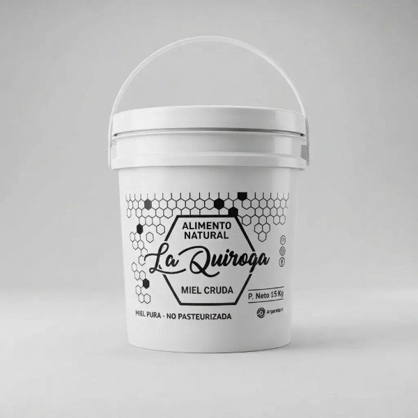 Producto - BALDE x 15 Kg - MIEL CRUDA LA QUIROGA