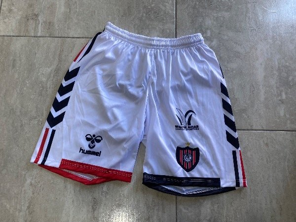 Producto - Short chacarita blanco 2026 - 0
