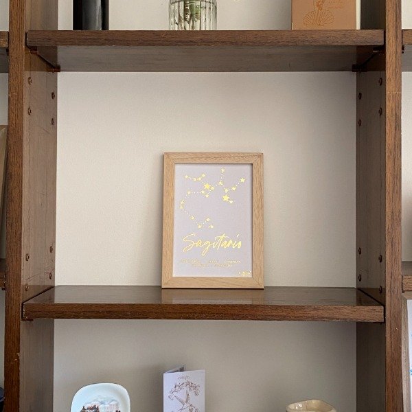 Producto - PROMO - Constelación Sagitario A5 Dorado