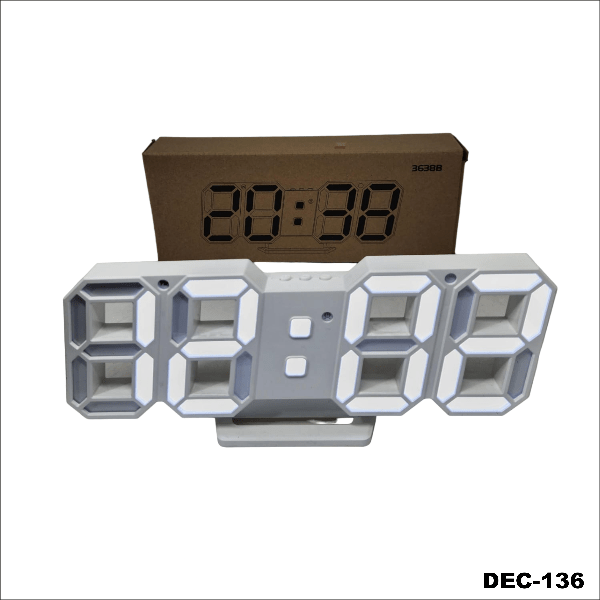 Producto - RELOJ DESPERTADOR DIGITAL NUMEROS CON ALARMA