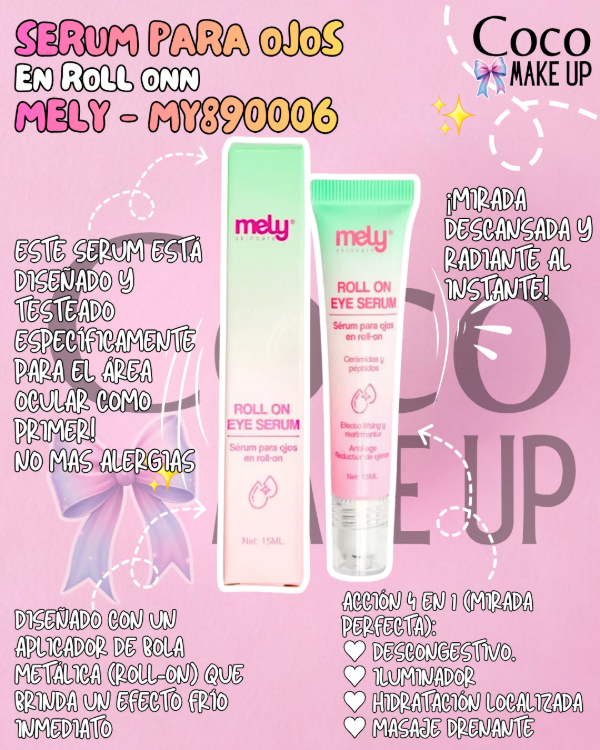 Producto - SERUM PARA OJOS EN ROLL-ON - MELY