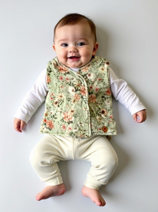 Producto - Chaleco floreado